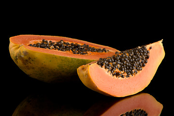 Image showing Fresh and tasty papaya