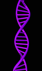 Image showing DNA structure model