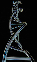 Image showing DNA structure model