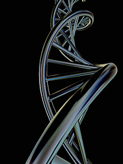 Image showing DNA structure model