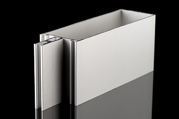 Image showing Aluminium profile sample