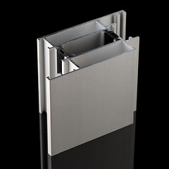 Image showing Aluminium profile sample