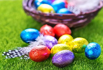 Image showing easter eggs