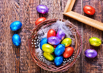 Image showing easter eggs