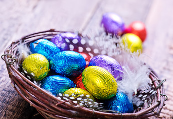 Image showing easter eggs