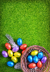 Image showing easter eggs