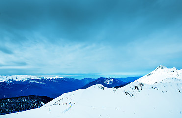 Image showing The mountains in Sochi, Russia