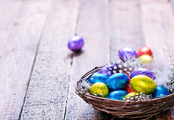 Image showing easter eggs