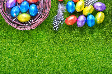 Image showing easter eggs