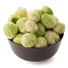 Image showing Fresh brussels sprouts