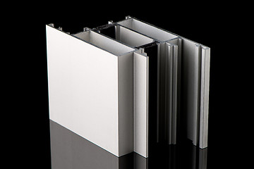 Image showing Aluminium profile sample