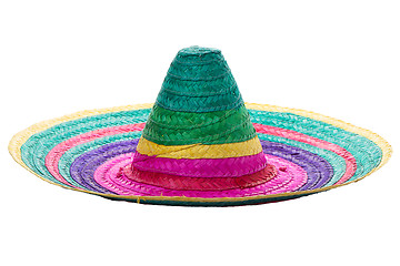 Image showing Colorful mexican sombrero