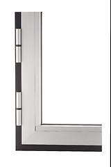 Image showing Aluminium window sample