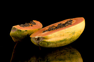 Image showing Fresh and tasty papaya