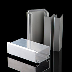 Image showing Aluminium profile sample