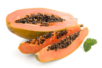 Image showing Fresh and tasty papaya