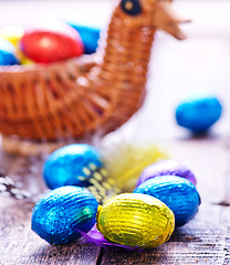 Image showing easter eggs