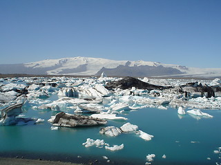 Image showing ice lagoon