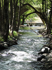 Image showing Flow river flow. Cyprus