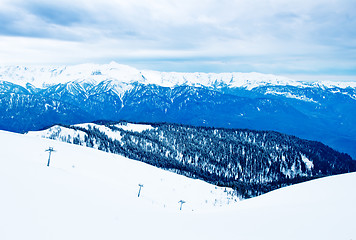 Image showing The mountains in Sochi, Russia