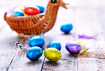 Image showing easter eggs