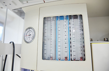 Image showing anesthesia machine at hospital operating room