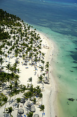 Image showing Beach in caribbean paradise