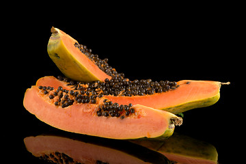 Image showing Fresh and tasty papaya