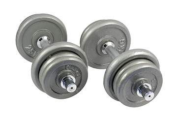 Image showing Dumbbells