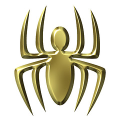 Image showing Golden Spider