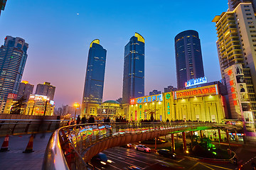 Image showing Shanghai at night