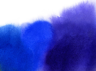 Image showing Bright abstract watercolor background