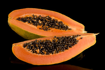 Image showing Fresh and tasty papaya