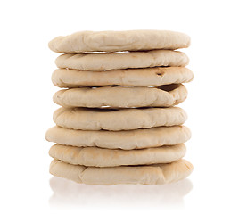 Image showing Israeli flat bread pita