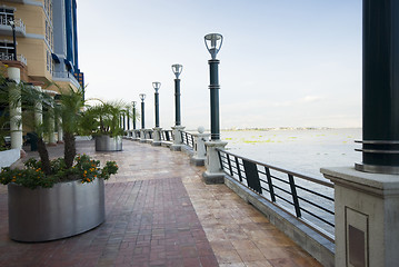 Image showing plaza puerto santana