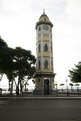 Image showing clock tower malecon 2000 guayaquil ecuador