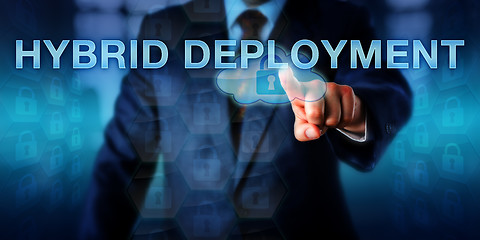 Image showing Enterprise Strategist Pushing HYBRID DEPLOYMENT