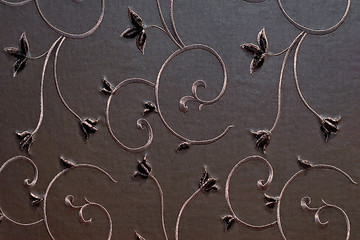 Image showing Leather macro