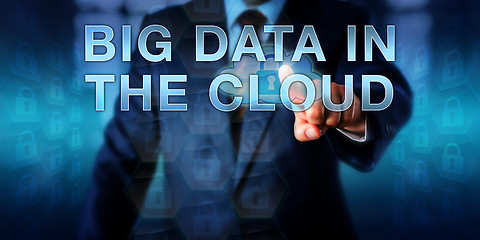 Image showing Enterprise Manager Pressing BIG DATA IN THE CLOUD