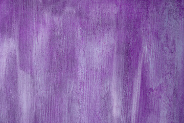 Image showing Purple painted artistic canvas