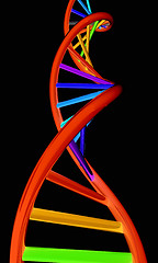 Image showing DNA structure model