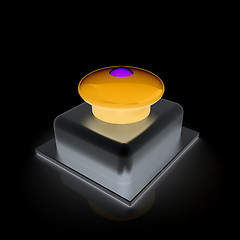 Image showing Emergency Button 3d icon