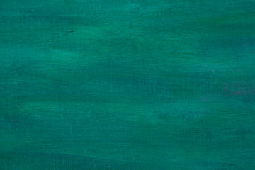 Image showing Green painted artistic canvas