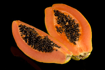 Image showing Fresh and tasty papaya