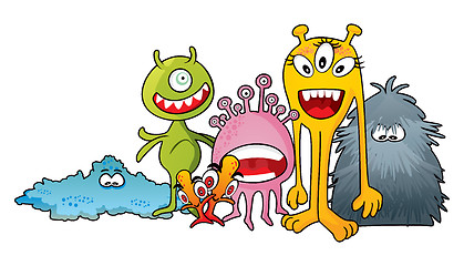 Image showing Monster characters