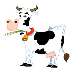 Image showing Adorable cow