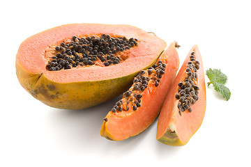 Image showing Fresh and tasty papaya