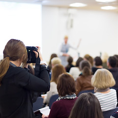 Image showing Audience in the lecture hall.