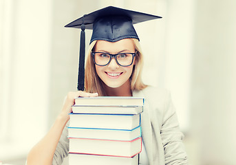 Image showing student in graduation cap