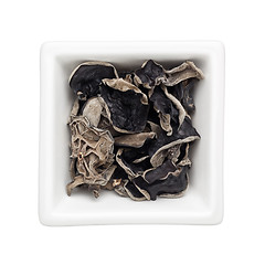 Image showing Dried black fungus